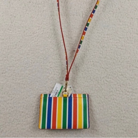 14th & Union Card Holder
Rainbow Striped Detachable
Strap Lanyard - Picture 2 of 2